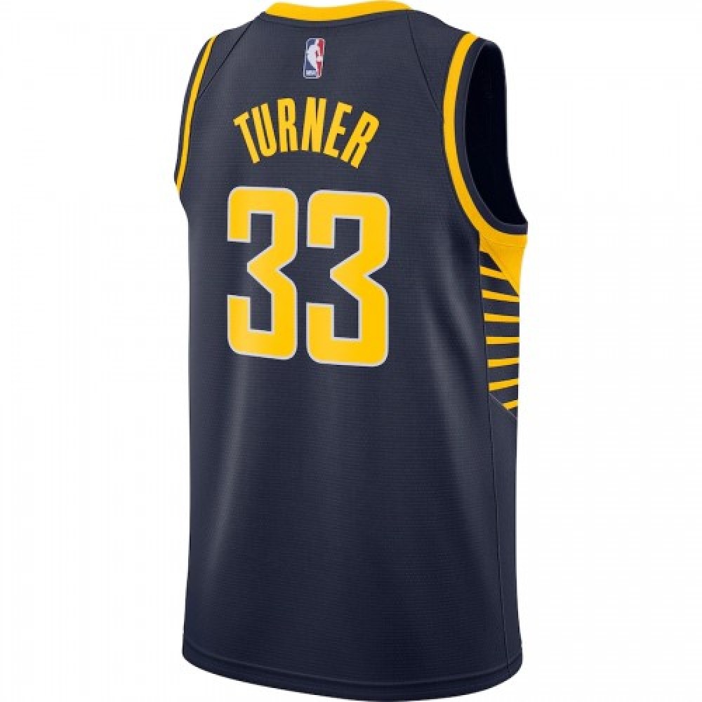 Men's Indiana Pacers Myles Turner #33 Navy Swingman Jersey - Icon Edition-Pro Kit Vault | Brand New 26/27 Sports Jerseys